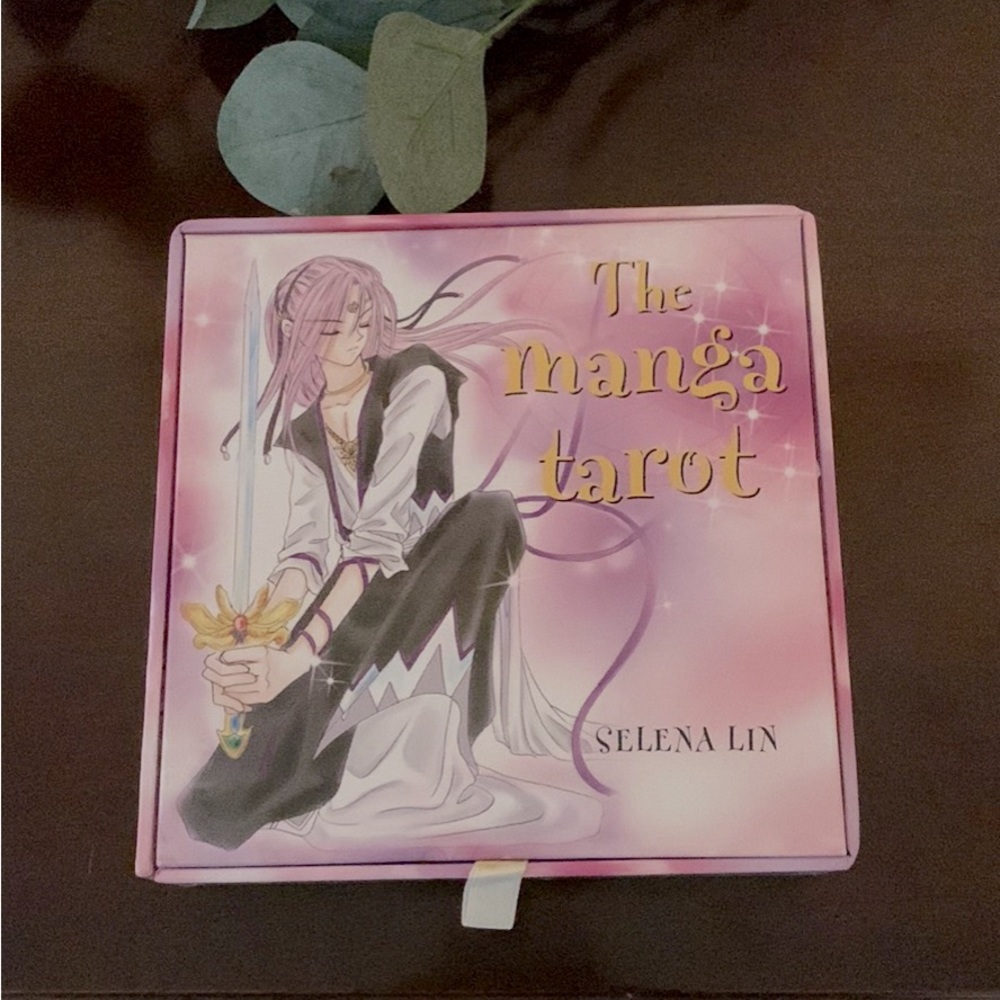 📌Rare The Manga Tarot- by Selena Lin 2006 English Vers Complete Cards & Book